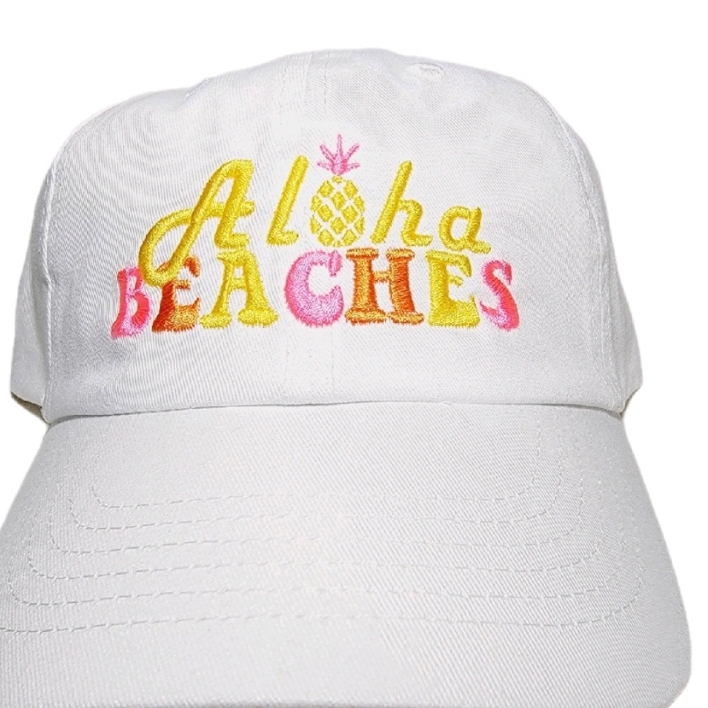 Aloha Beaches Direct Embroidered Relaxed Dad Cap
